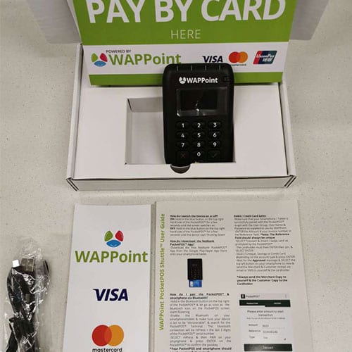 WAPPoint Pocket Pro card reader card machine package
