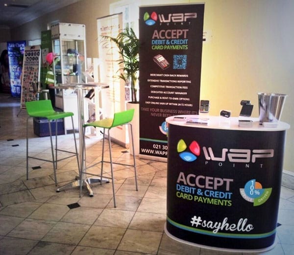 Wappoint-kiosk-stand-setup-at-event-expo