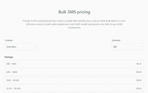 smsportal pricing