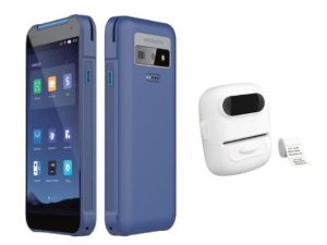 Retail Mini Kit - With Card Machine Rental POS Software and Beginner USB Barcode Scanner & Label Maker